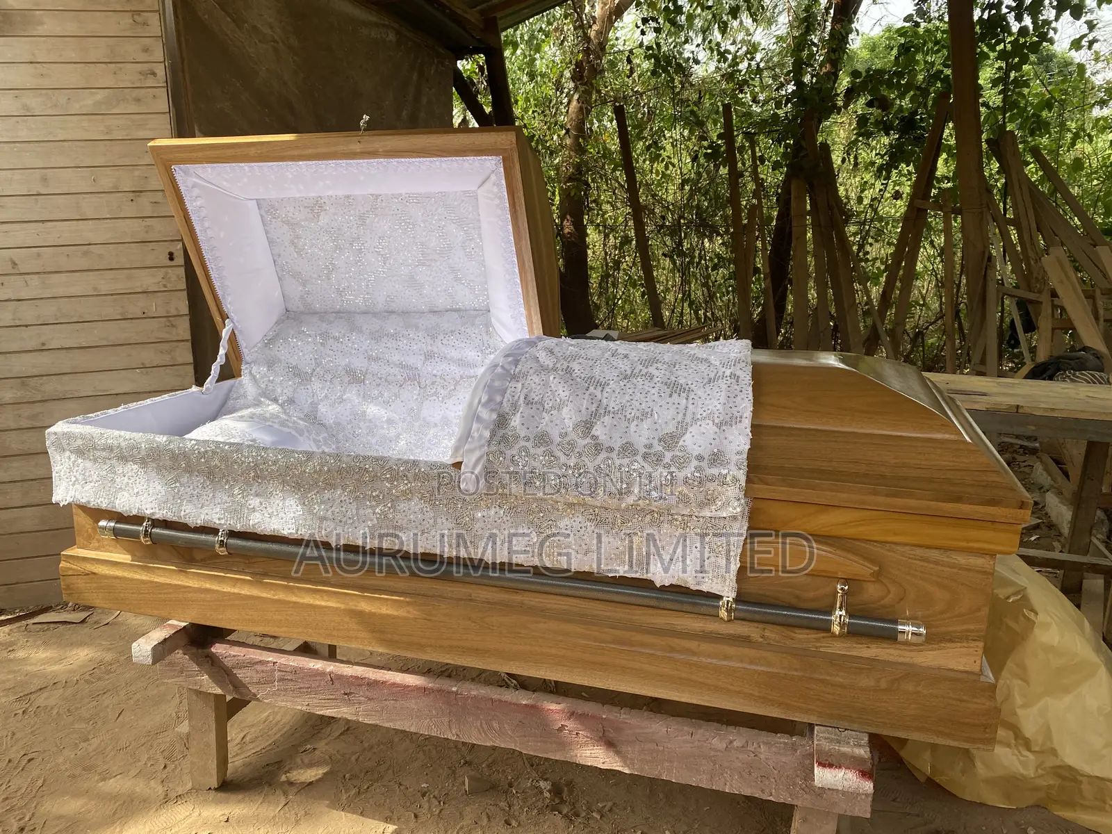 Matte (Not Shiny) Finished Coffins and Caskets