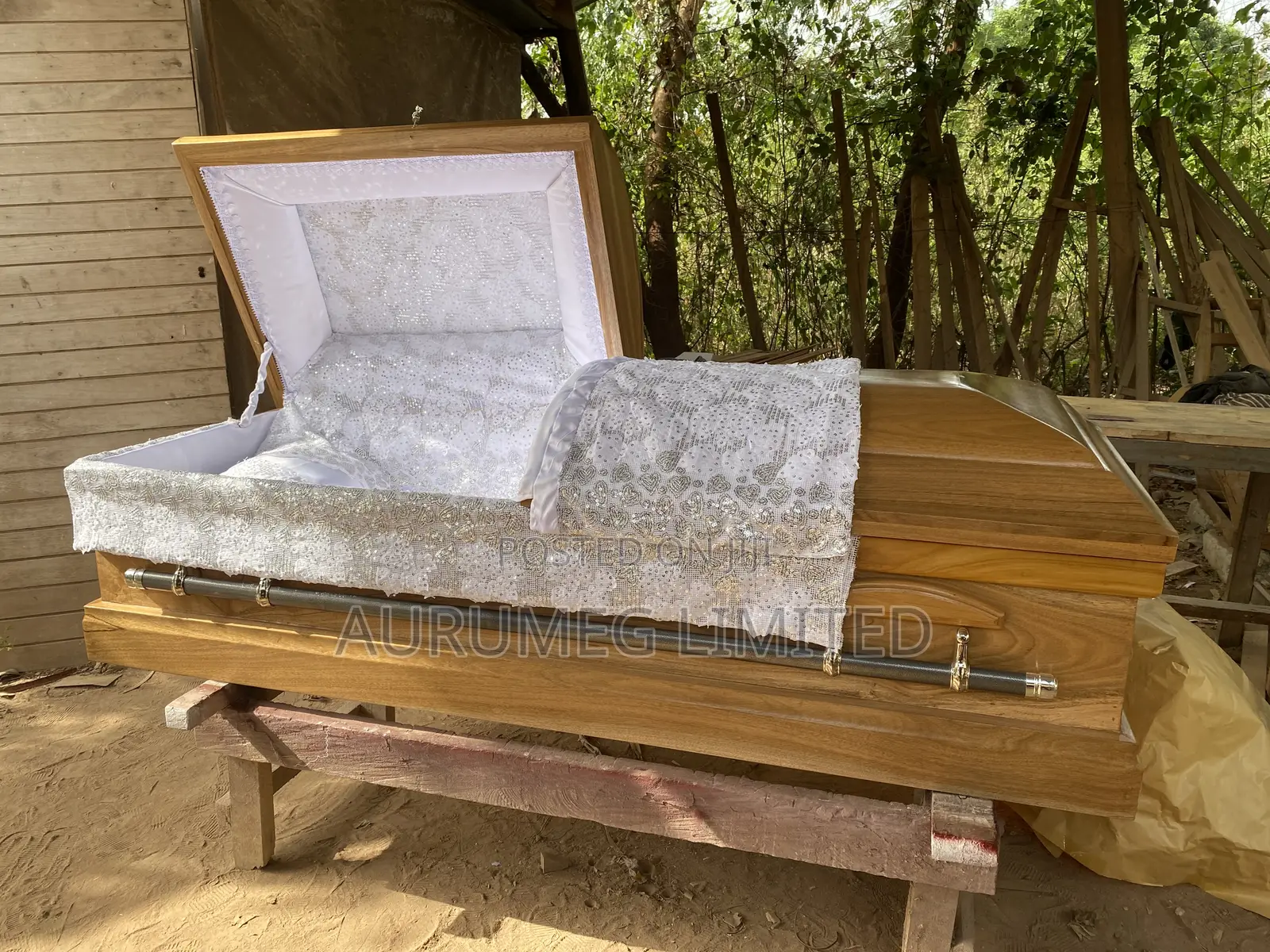 Matte (Not Shiny) Finished Coffins and Caskets