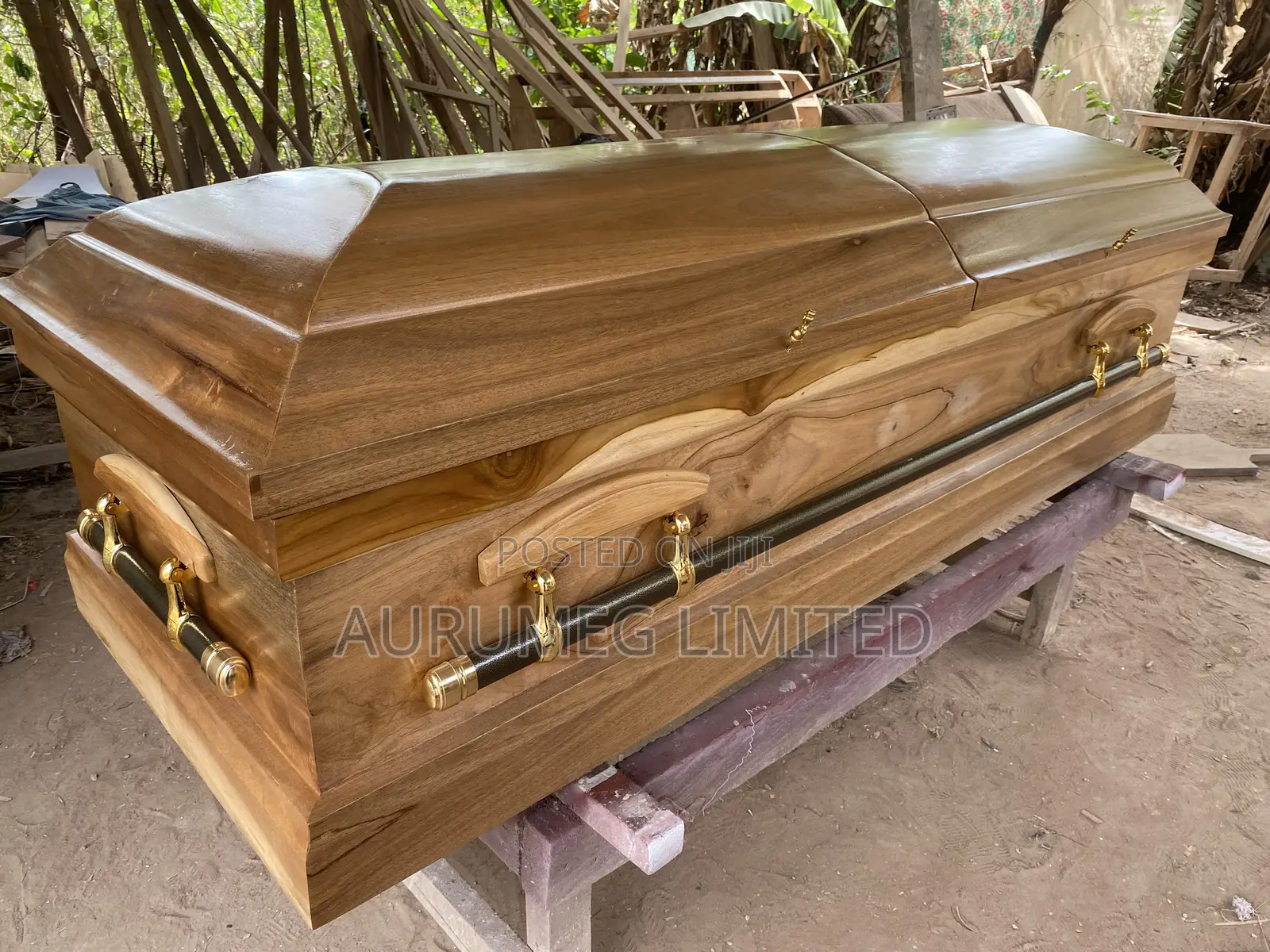 Matte (Not Shiny) Finished Coffins and Caskets