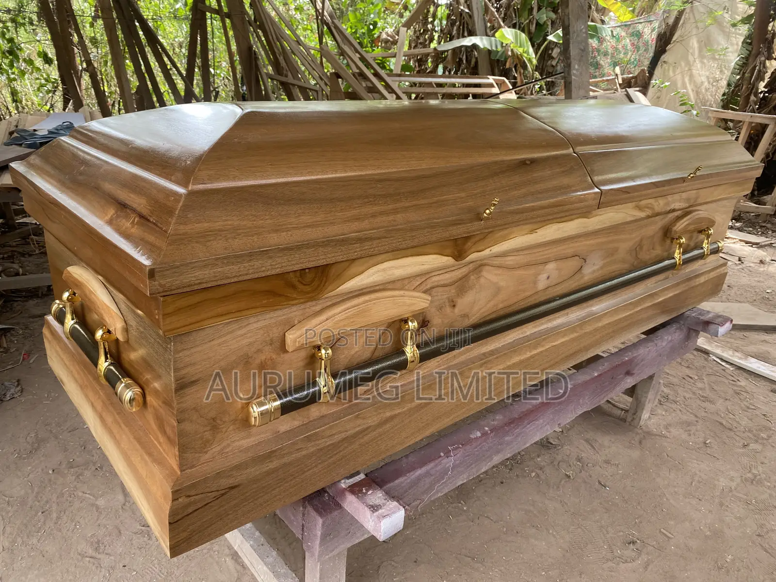 Matte (Not Shiny) Finished Coffins and Caskets