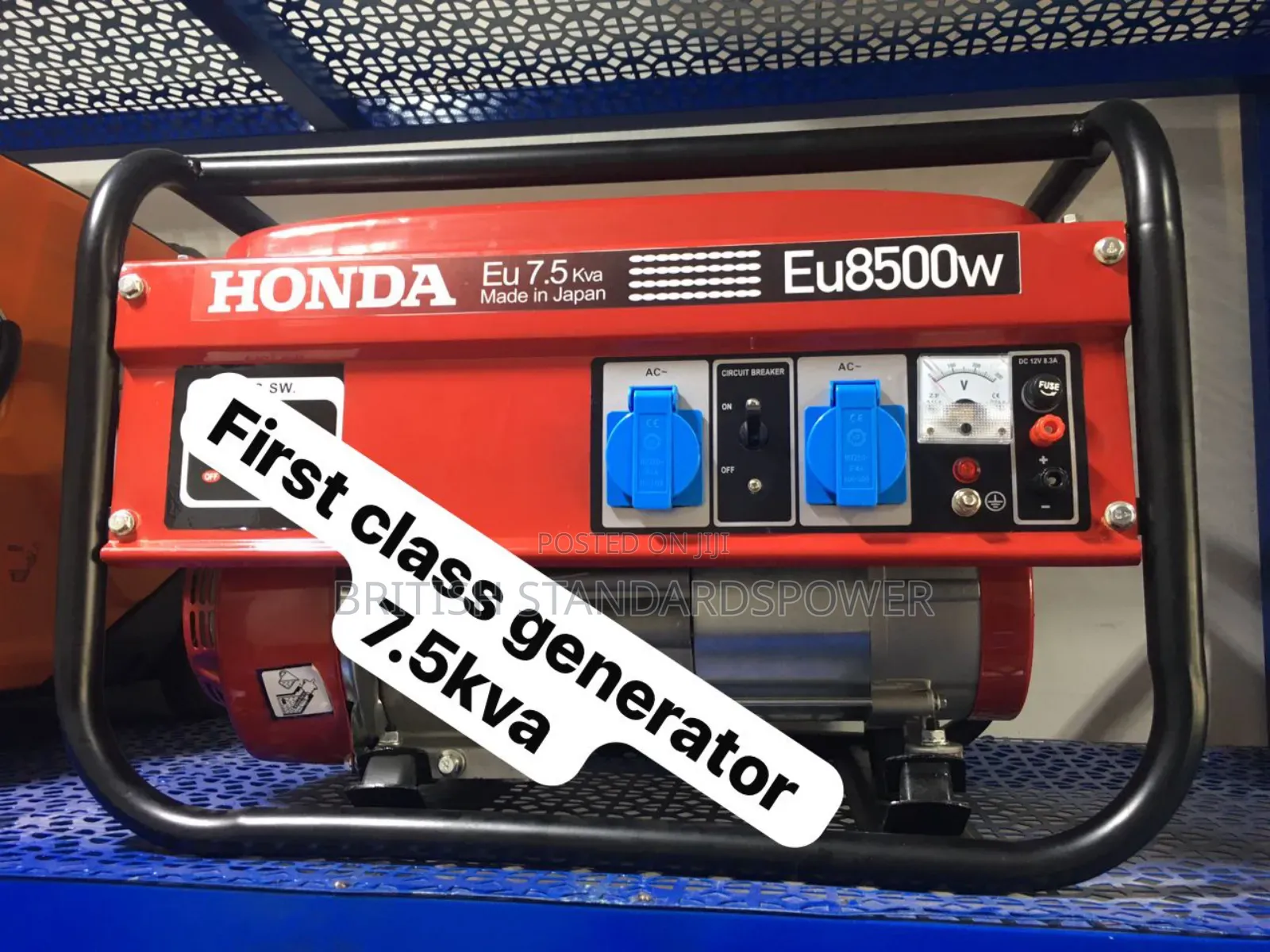 Reliable 7.5kva Generator 8500watt Pull Start Generator