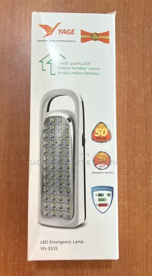 YG-3535 LED Emergency Lamp, 90-240v 3W 3000mah 50leds