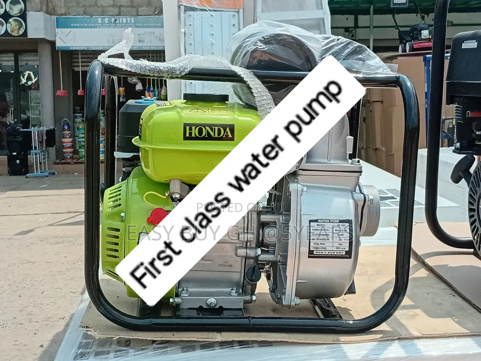 Incredible Honda 3 Inch Water Pump 6500watts