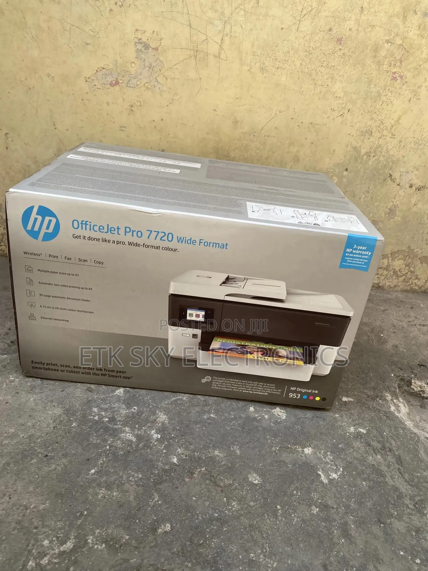 20TH Century HP Officejet Pro 7720 3in1 Wireless Printer