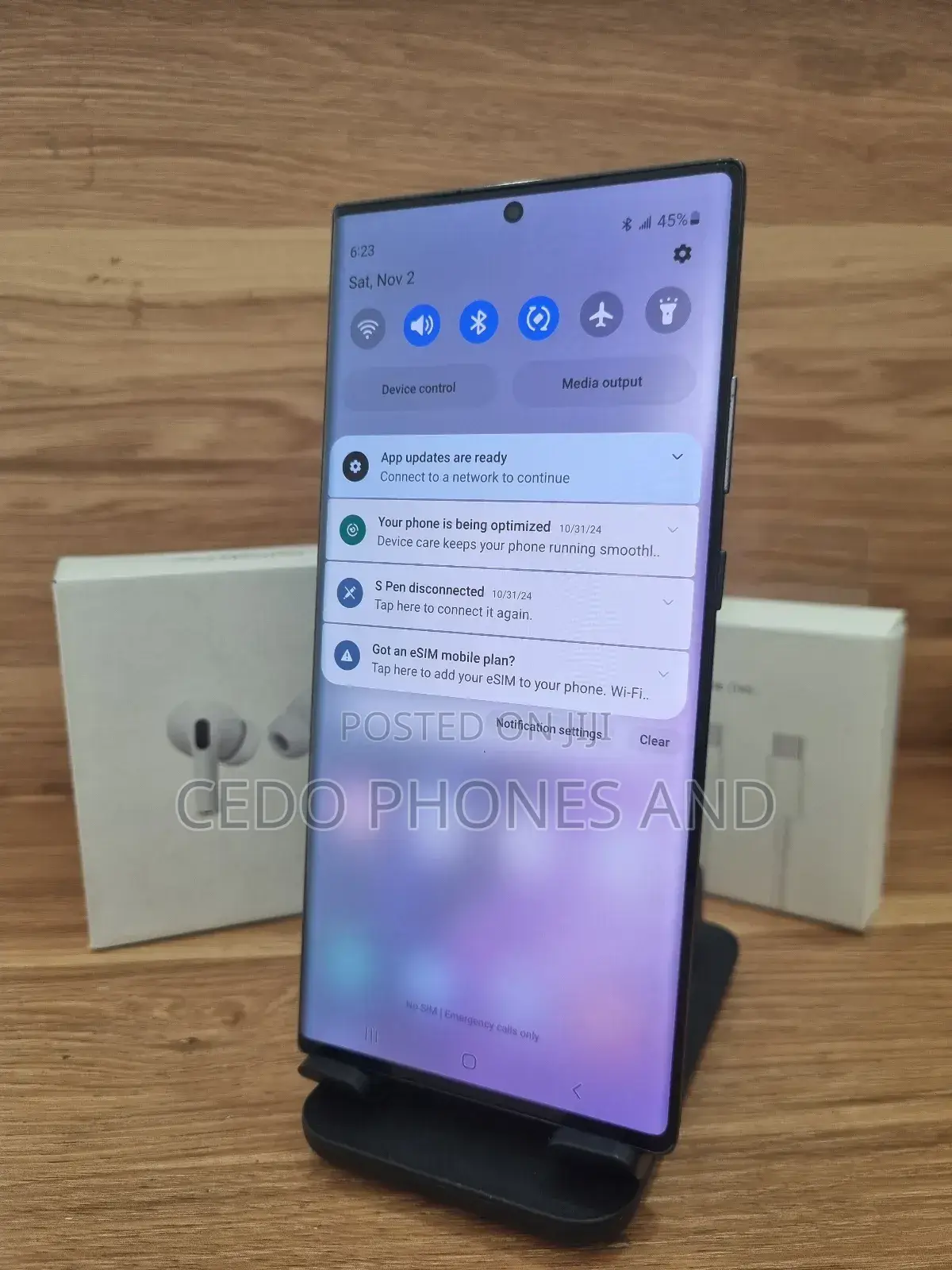 Samsung Galaxy Note 20 Ultra 5G 128 GB Black
