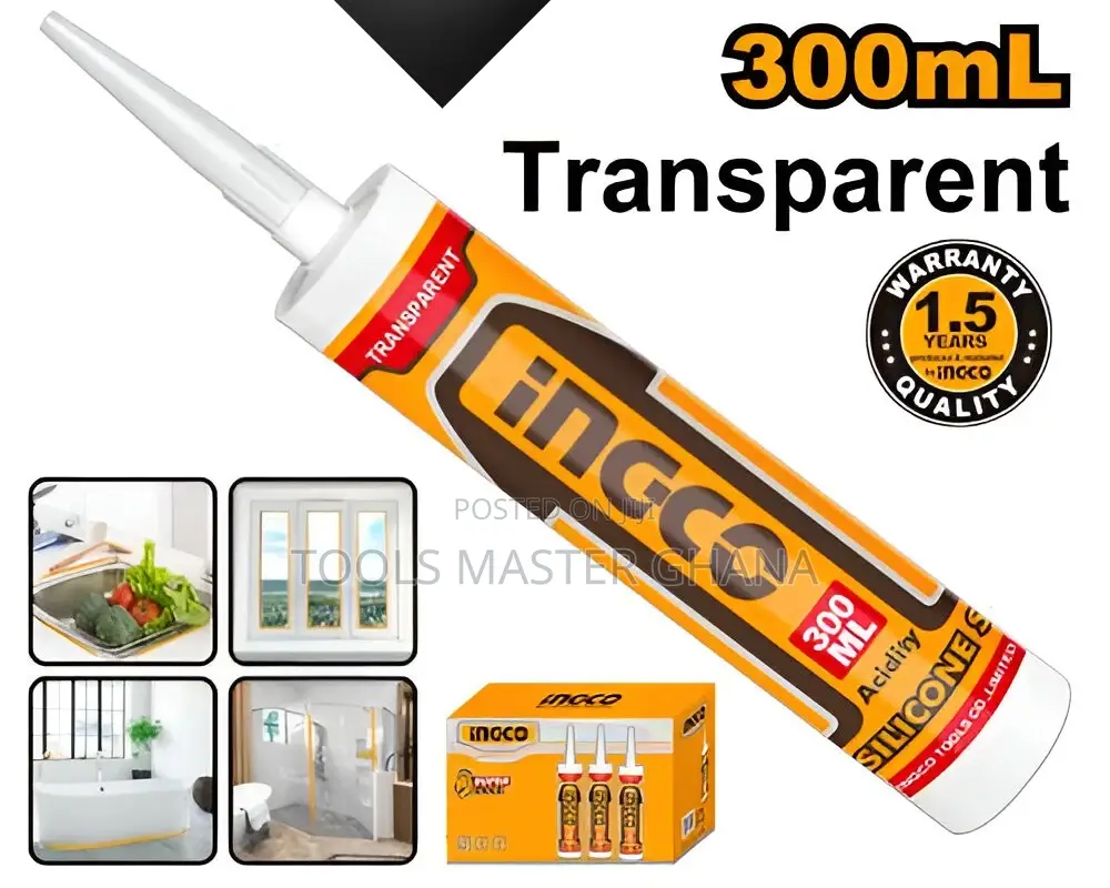 Acetic Silicone Sealant(Transparent) - Hass02