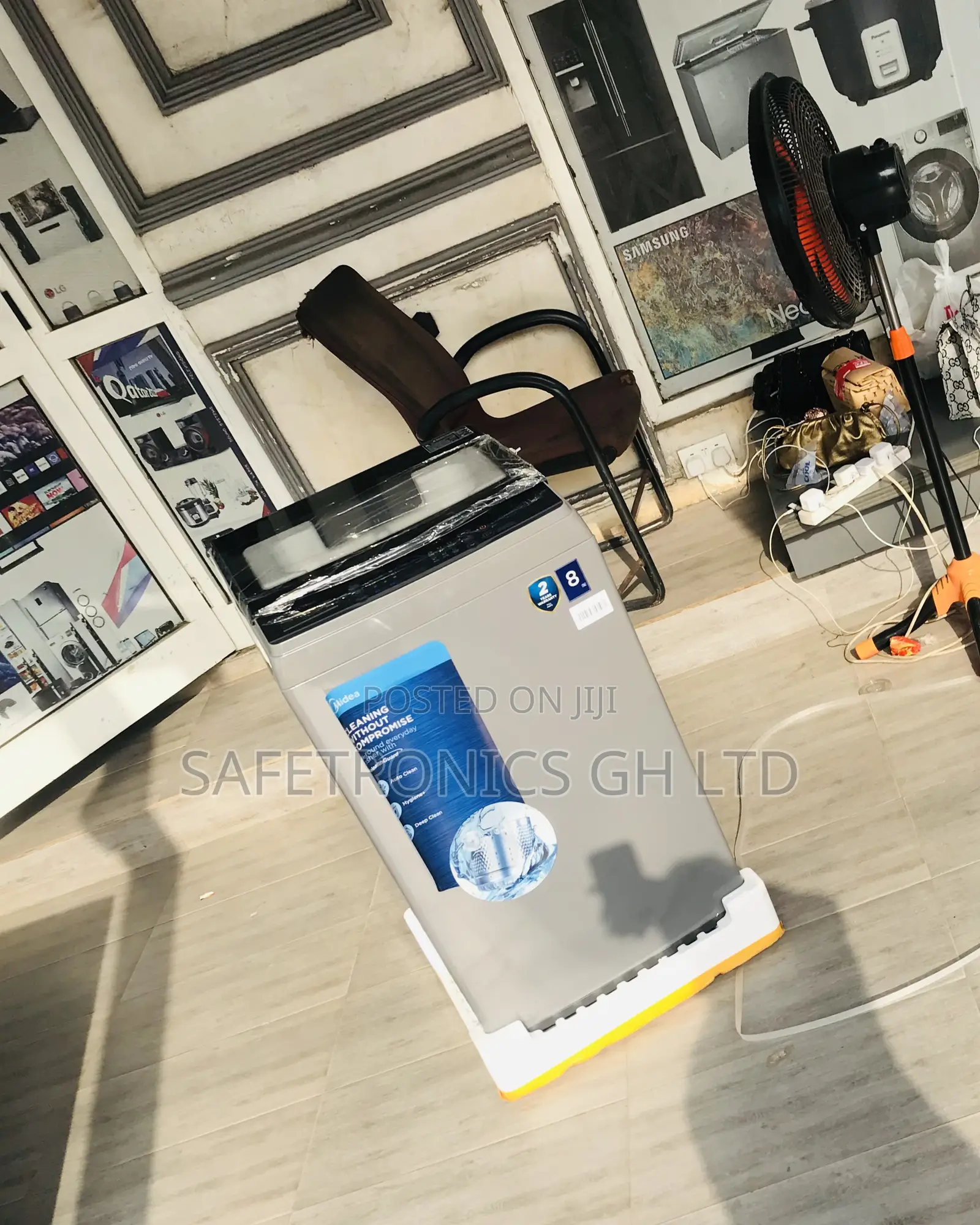 Original 8.0kg Top Load Fully Automatic Midea Washingmachine