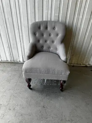 Grey Safavieh Falcon Tufted Arm Chair - Granite