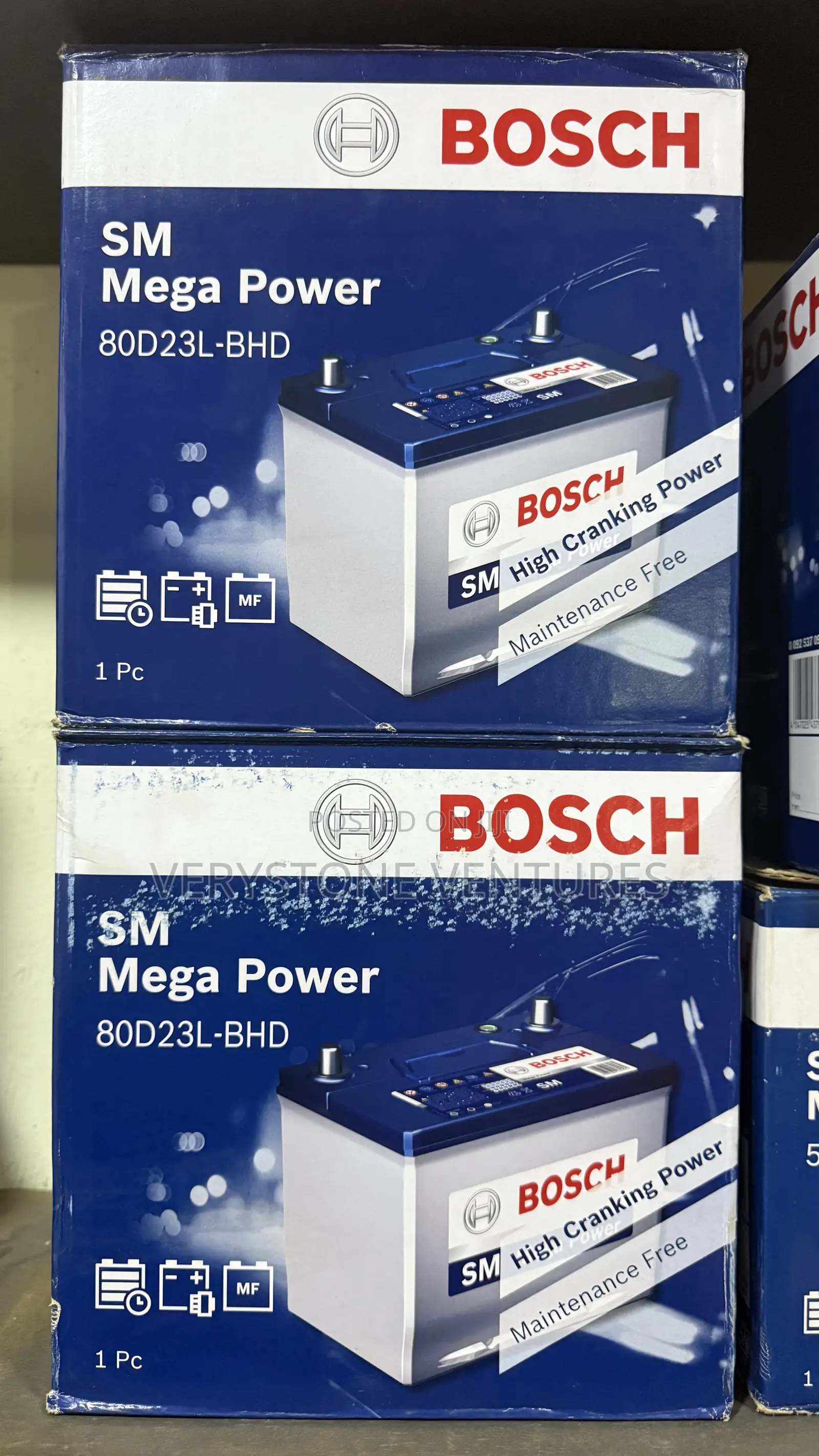 BOSCH 15 Plate - CAR BATTERIES- All Sizes