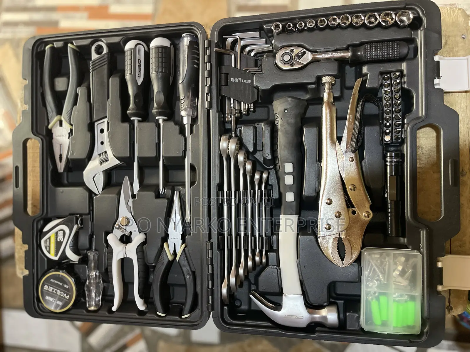 62pcs Tools Set