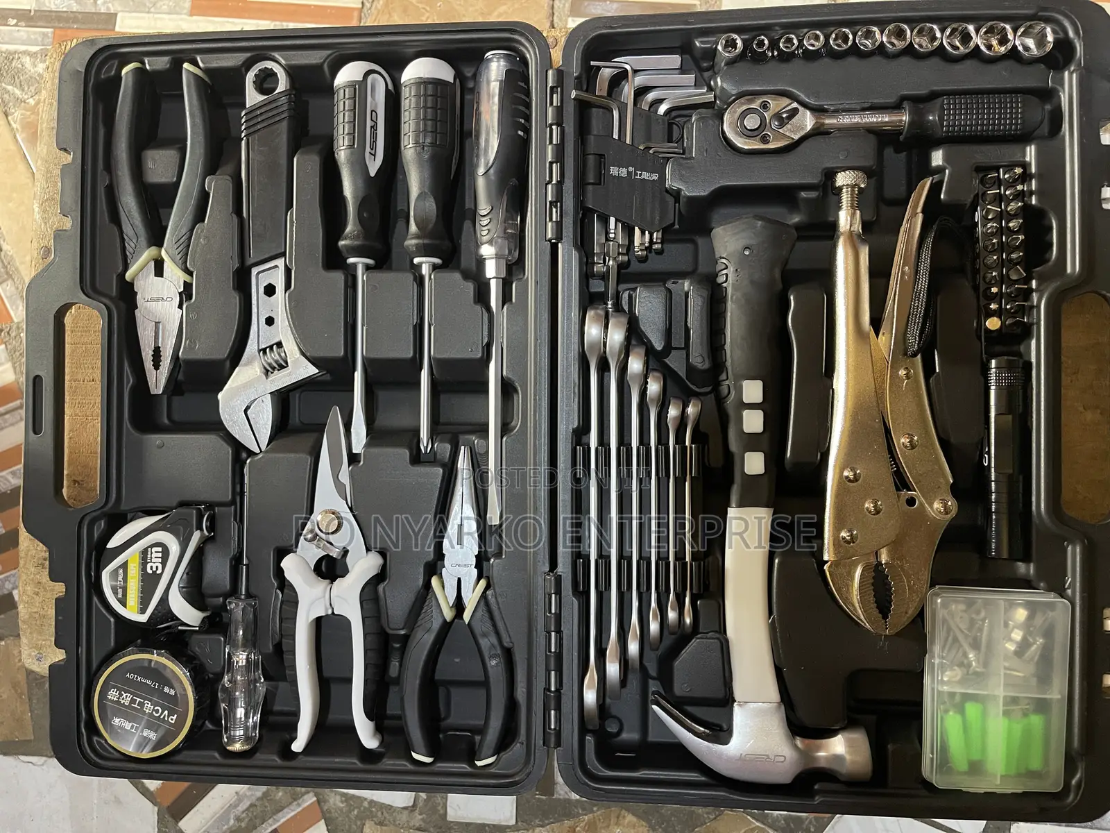 62pcs Tools Set