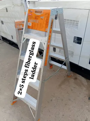 Double Slide Ladder Fiberglass 2×5 Steps Ladder