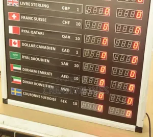 Currency Change Led Signage