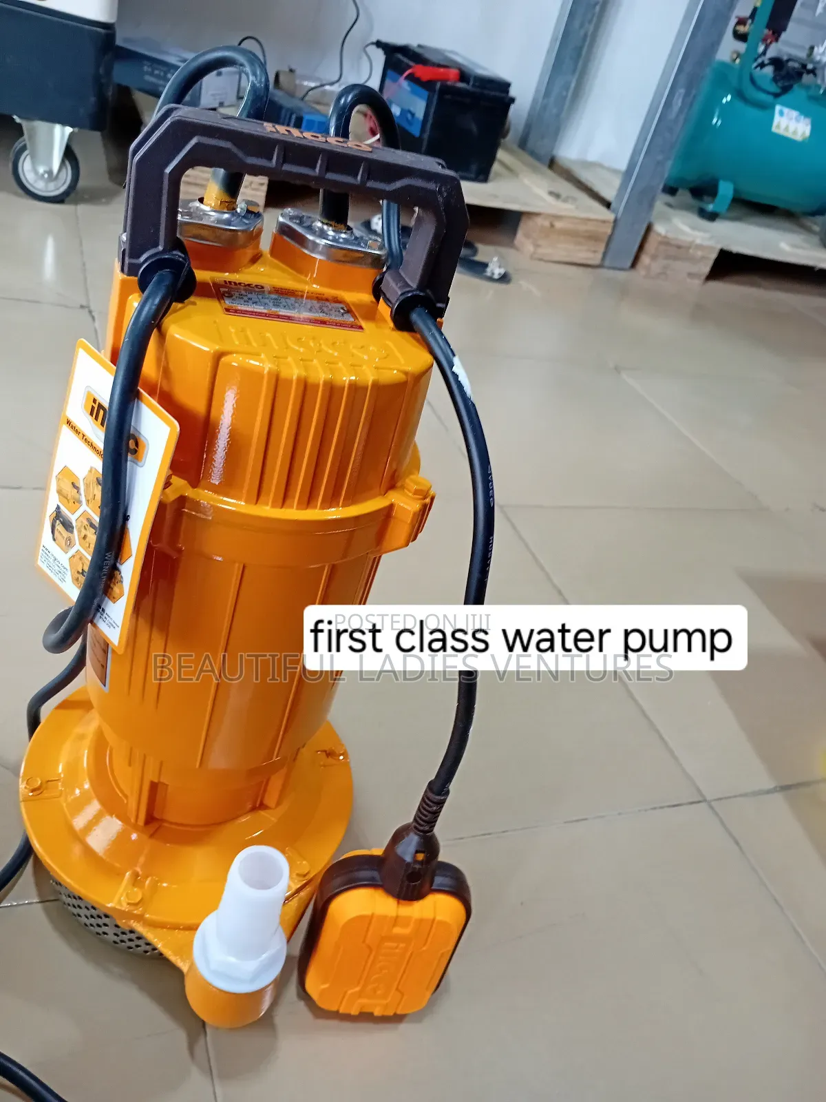 Portable and Affordable Water Pump