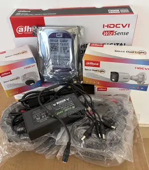 Dahua 4ch Kit 2mp Full Color+Audio+Surveillance 500gb