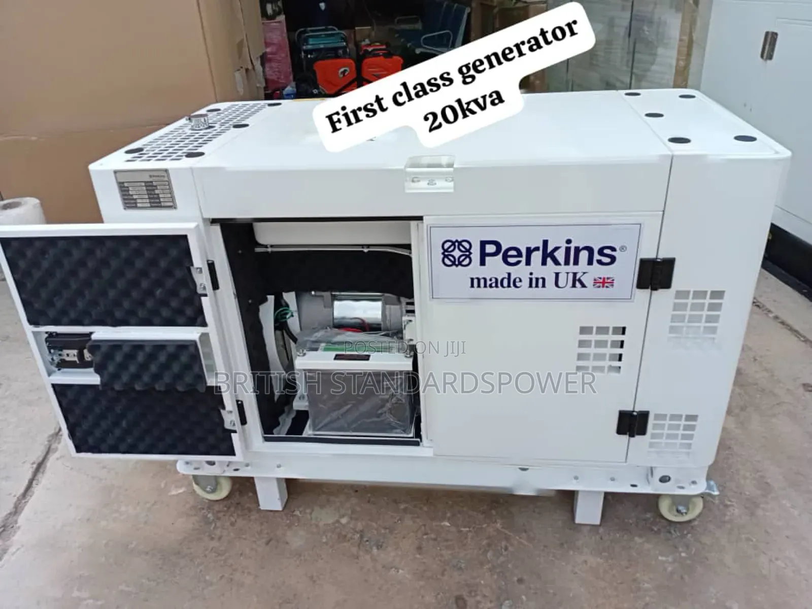 Light Your Home With Perkins Generator 20kva Silent