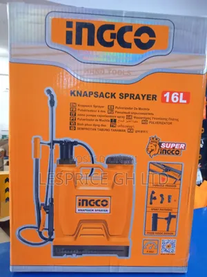 Easy Pump: Ingco Knapsack Spraying Machine, 16L