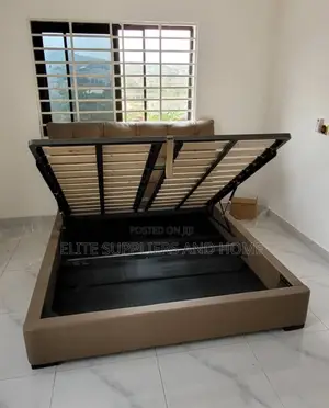 Bed With Storage (Queen Size)