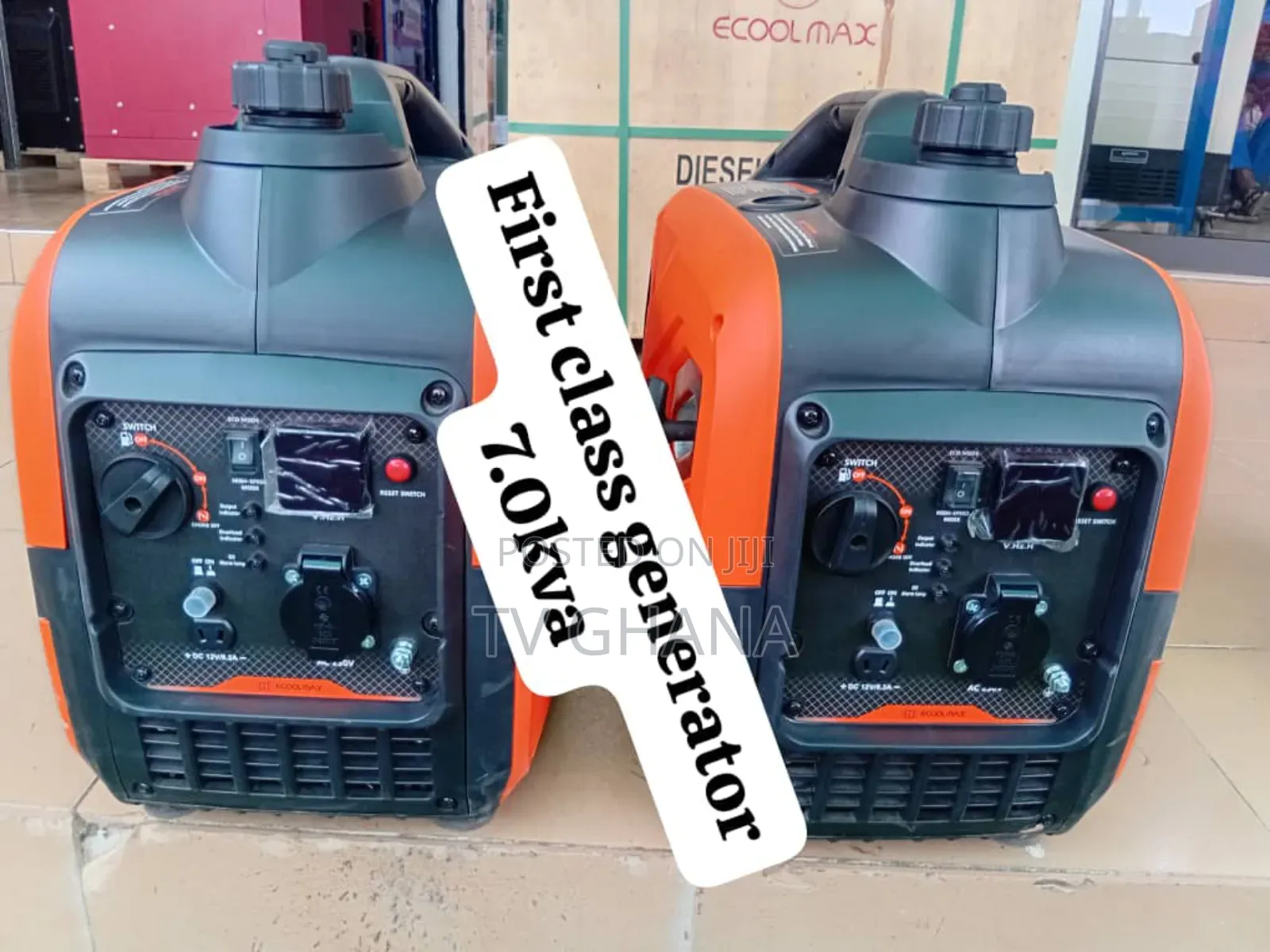 Powerful 7.0kva Ecoolmax Inverter Generator 7000watt