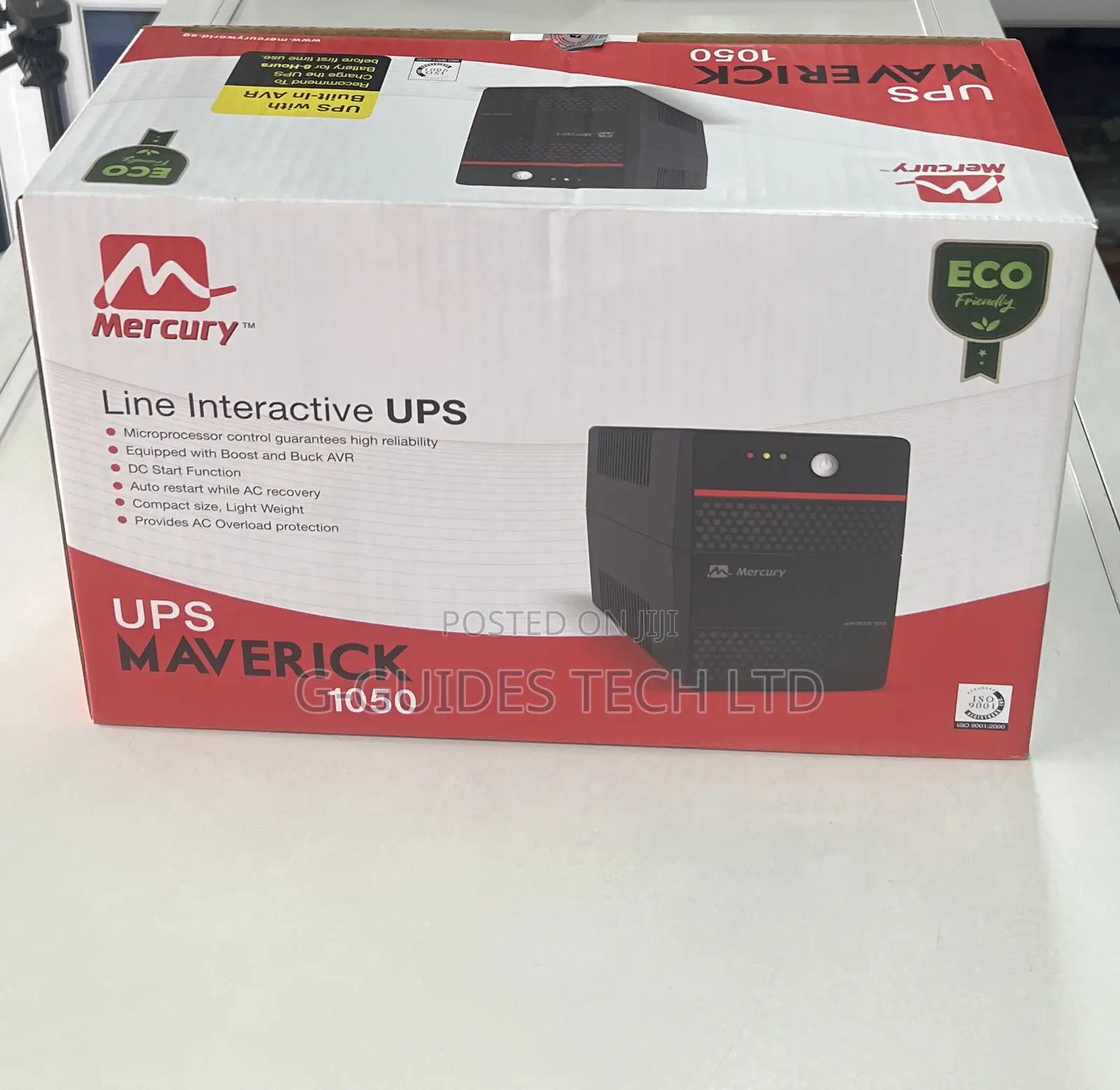 1050va Mercury Ups 630w, Mercury 1000va Maverick Ups 630watt