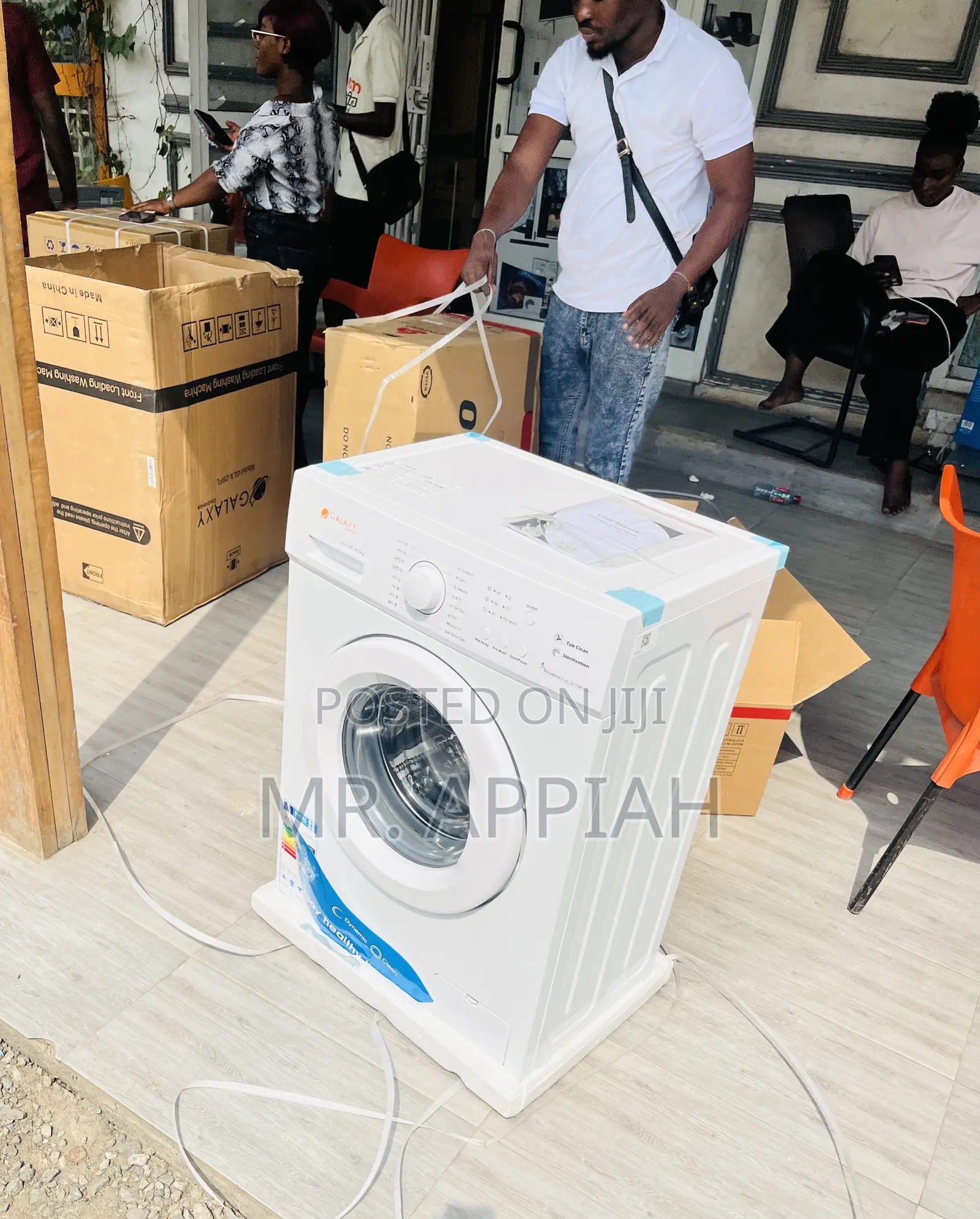 Smart Washing Galazy GLX-06 FL Front Load Washing Machine.