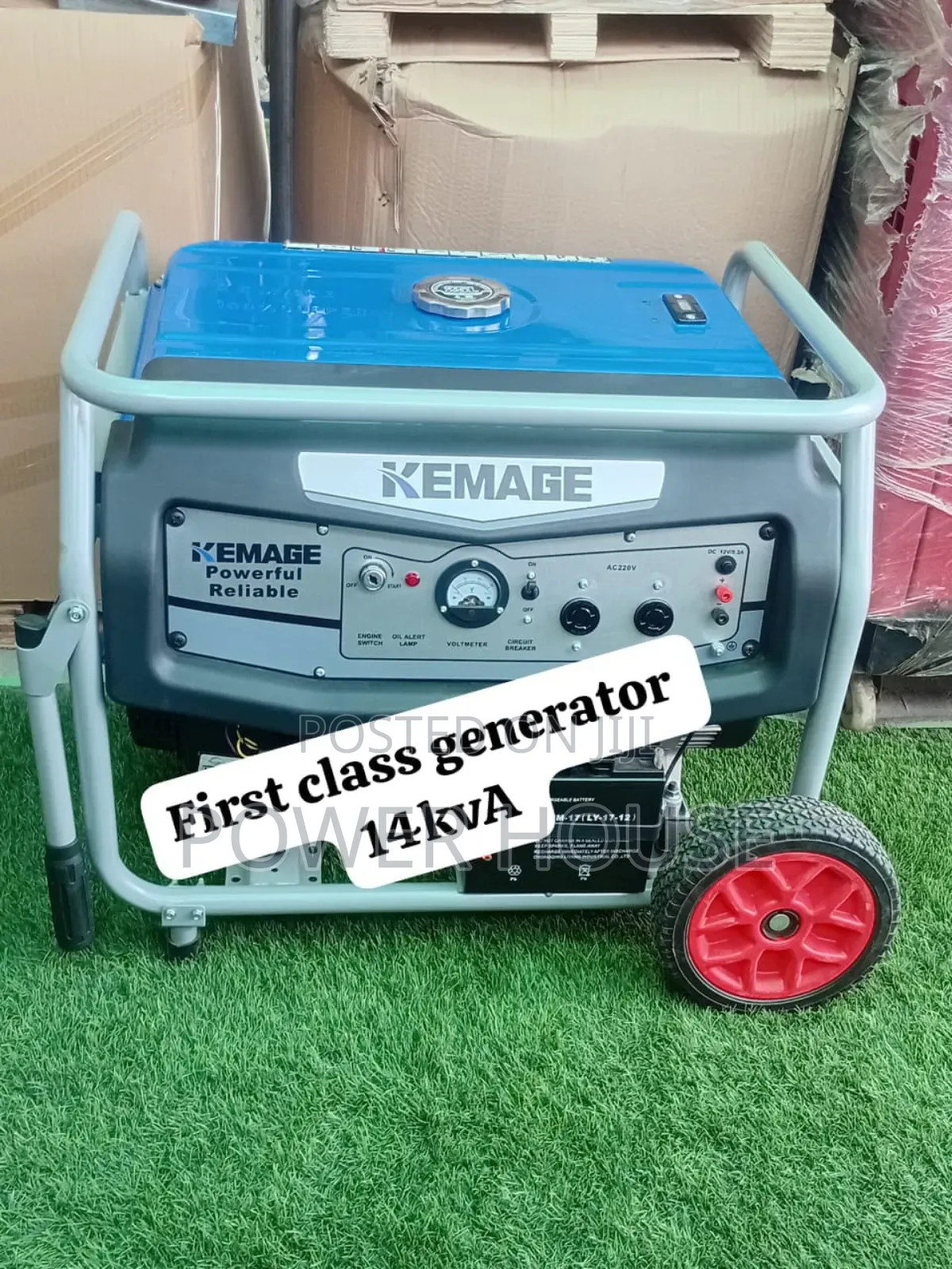 Fuel Efficient 14kva Kemage Petrol Generator 14000watts