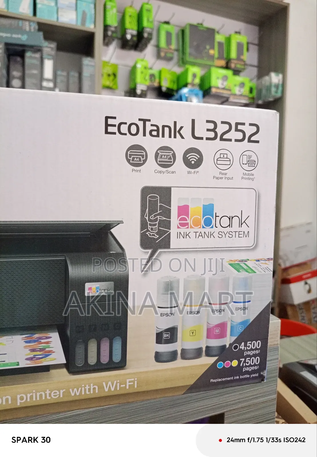 Epson Ecotank L3252 Printer