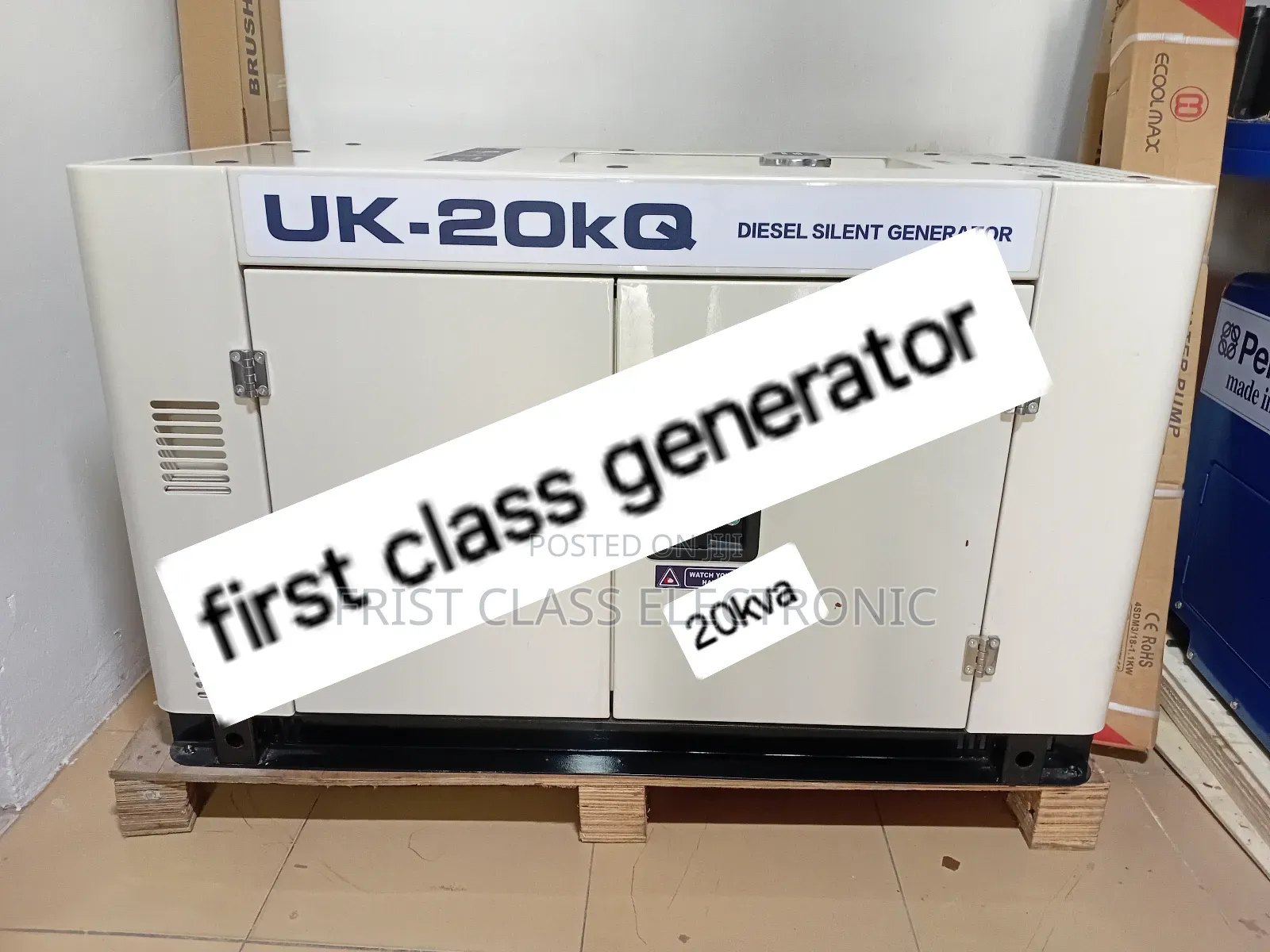 High-Power 20kva Silent Disel Generator