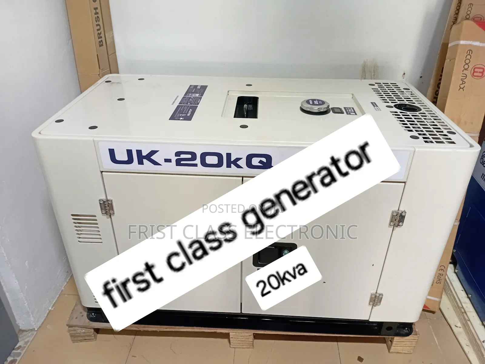High Capacitated 20kva Silent Diesel Generator
