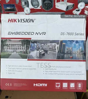 Hikvision 8ch Poe NVR /8mp 2hdd Slot DS-7608NI-Q2/8P