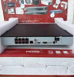 Hikvision 8ch Poe NVR /8mp 2hdd Slot DS-7608NI-Q2/8P