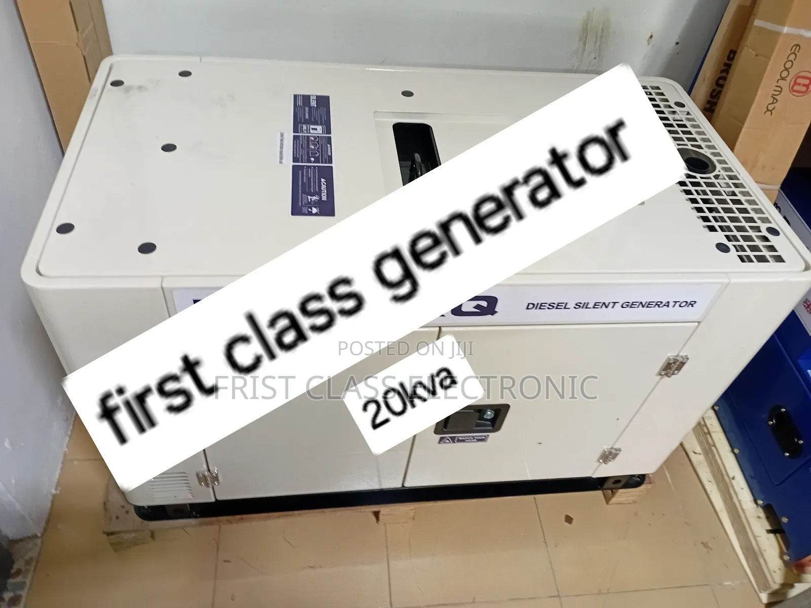 Commercial Grade 20kva UK Made Generator