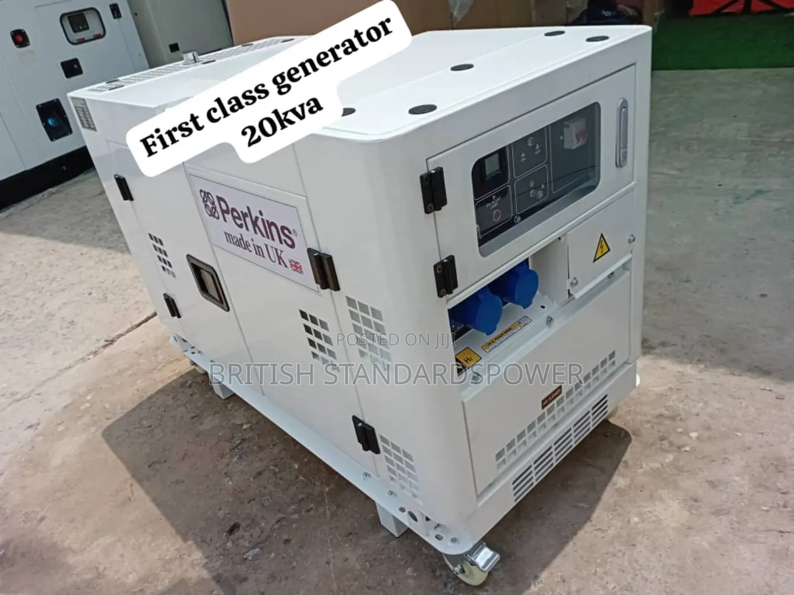Display 20kva Diesel Engine Perkins Generator Silent