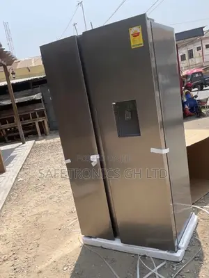 Adjustable TCL Doubledoor New Sidebyside Gray Fridge