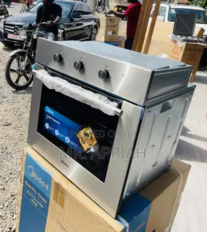 Sleek Contemporary Design Midea 65M80M1 60cm Oven 