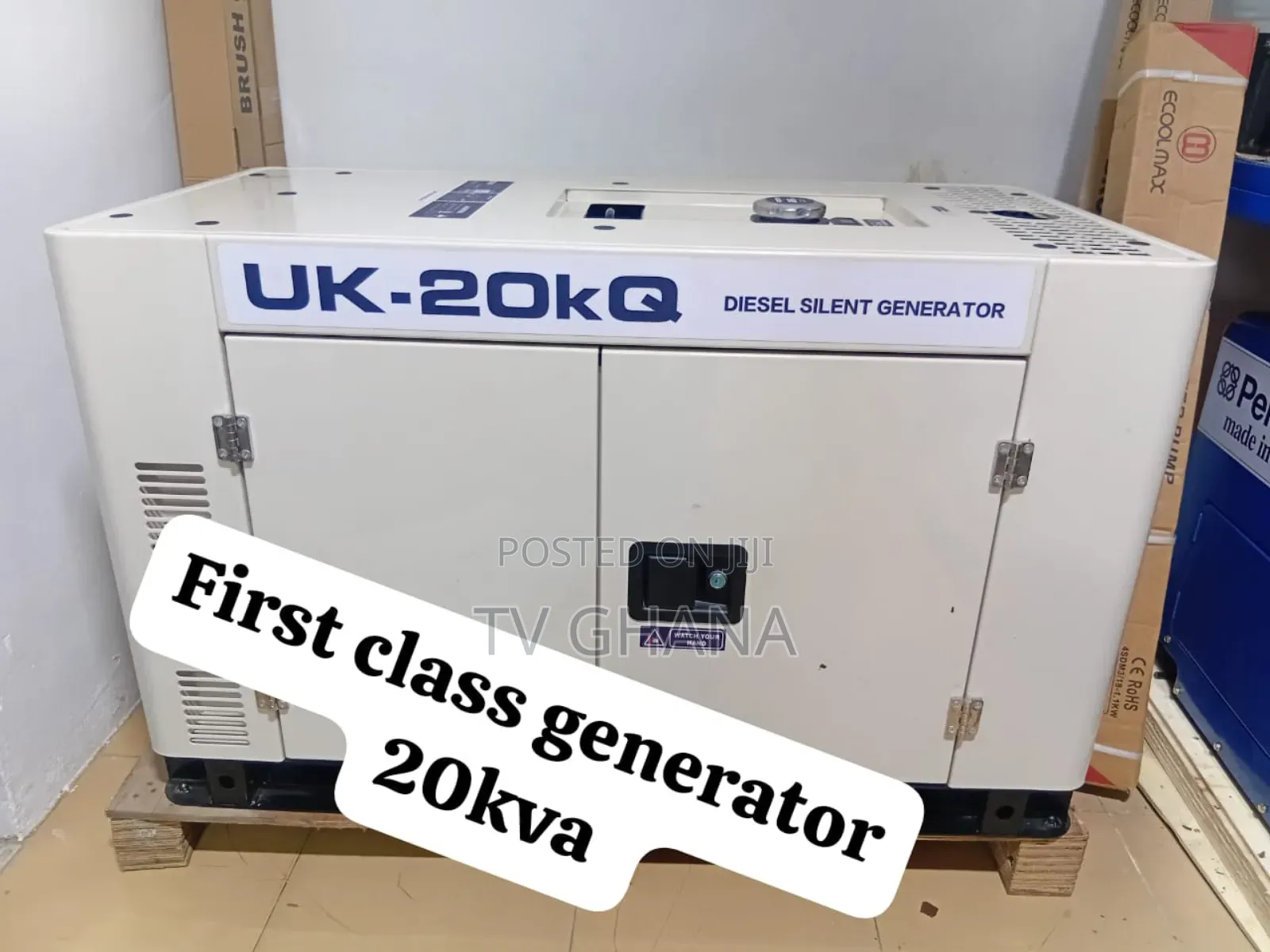 UK Model Diesel Generator 20kva Easy Start 20kw Generator