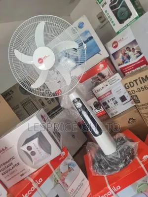 H a Rechargeable Stand Fan: Efficient!