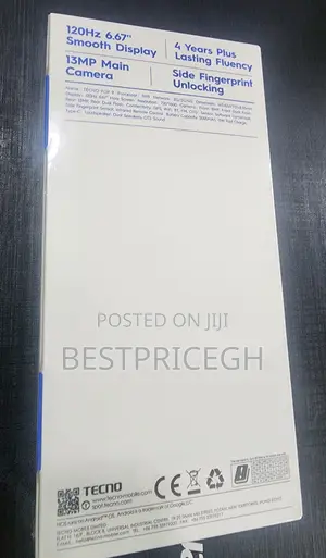 New Tecno Pop 9 128 GB Black