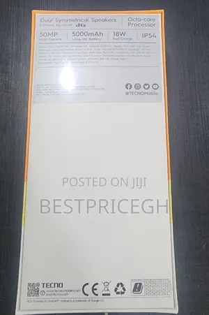 New Tecno Spark 30C 128 GB Black