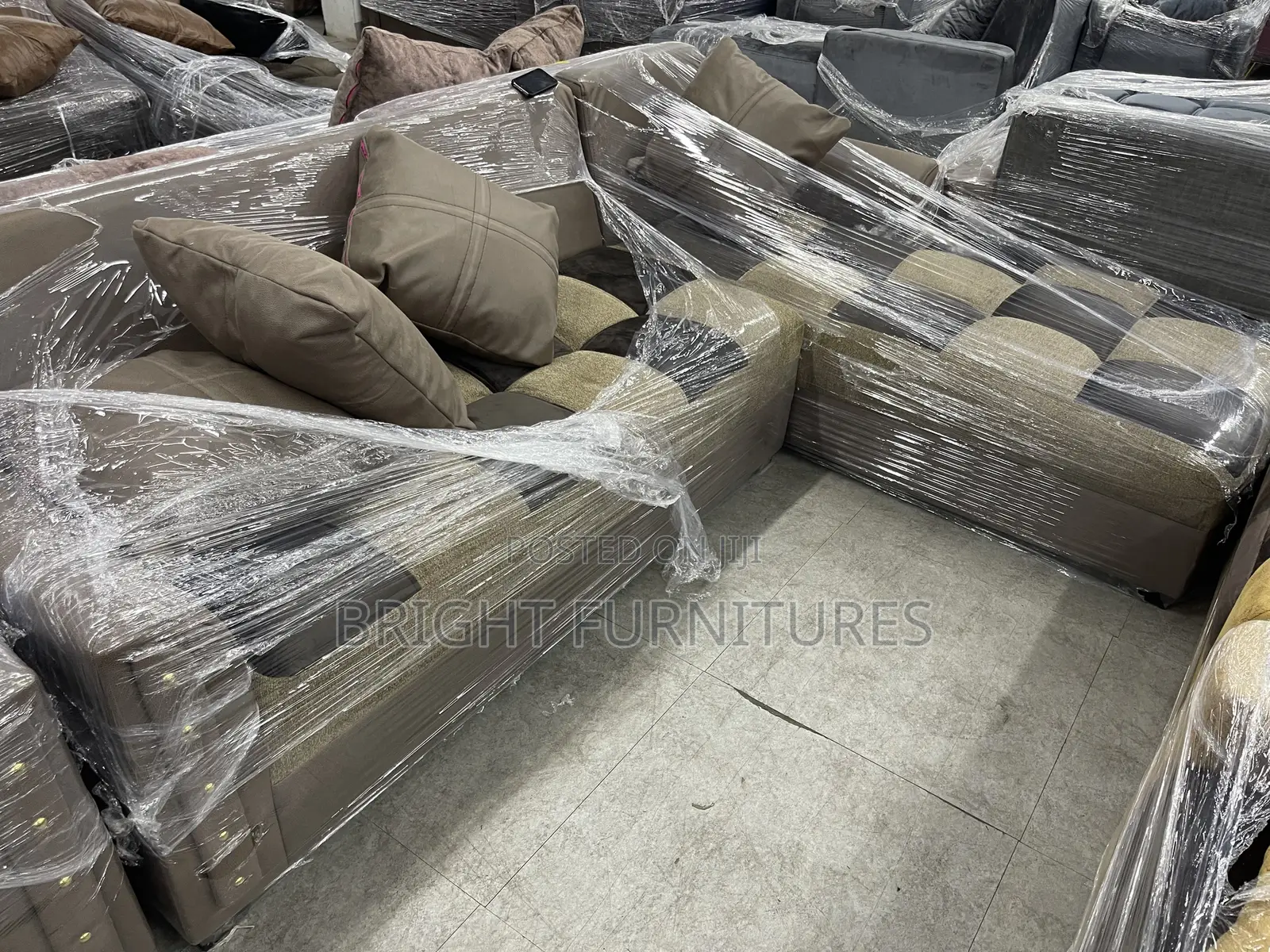 Sofa Sets L Shape, 3in1,2in1 and Single