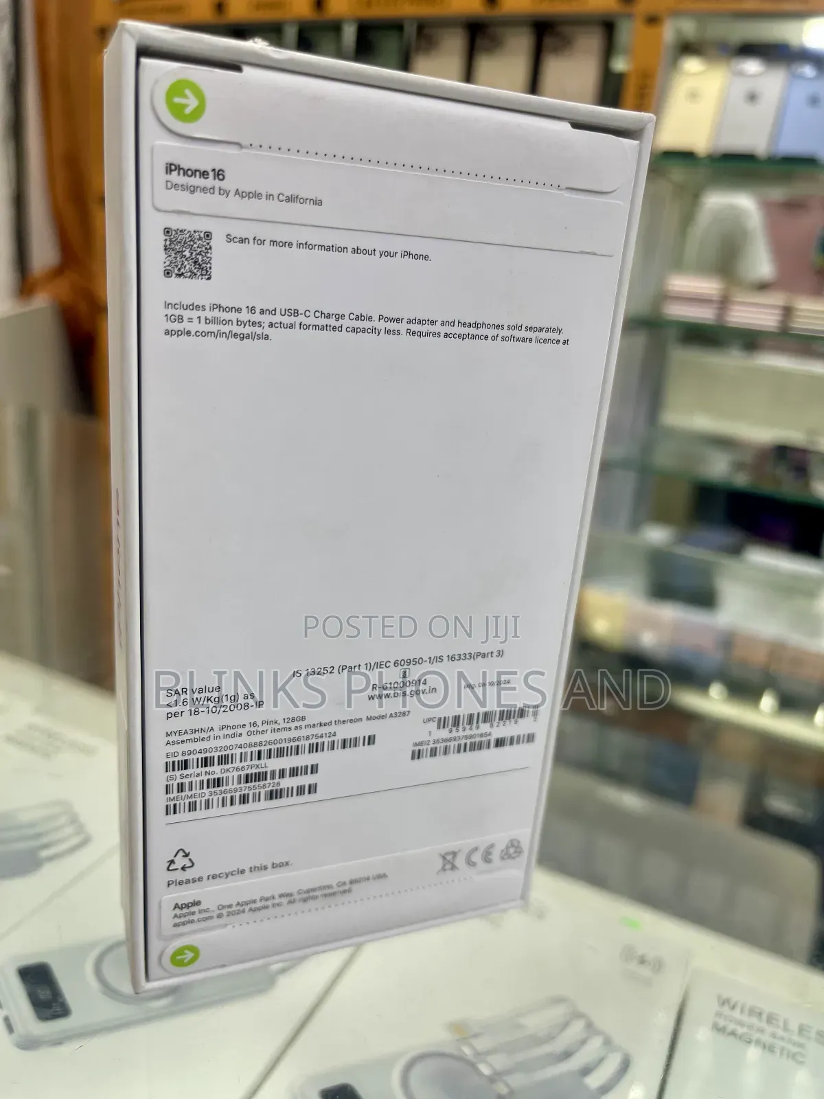 New Apple iPhone 16 128 GB Purple