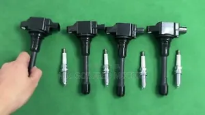 Nissan Juke 2011-15 Ignition Coil Plugs (4) Set. Original.