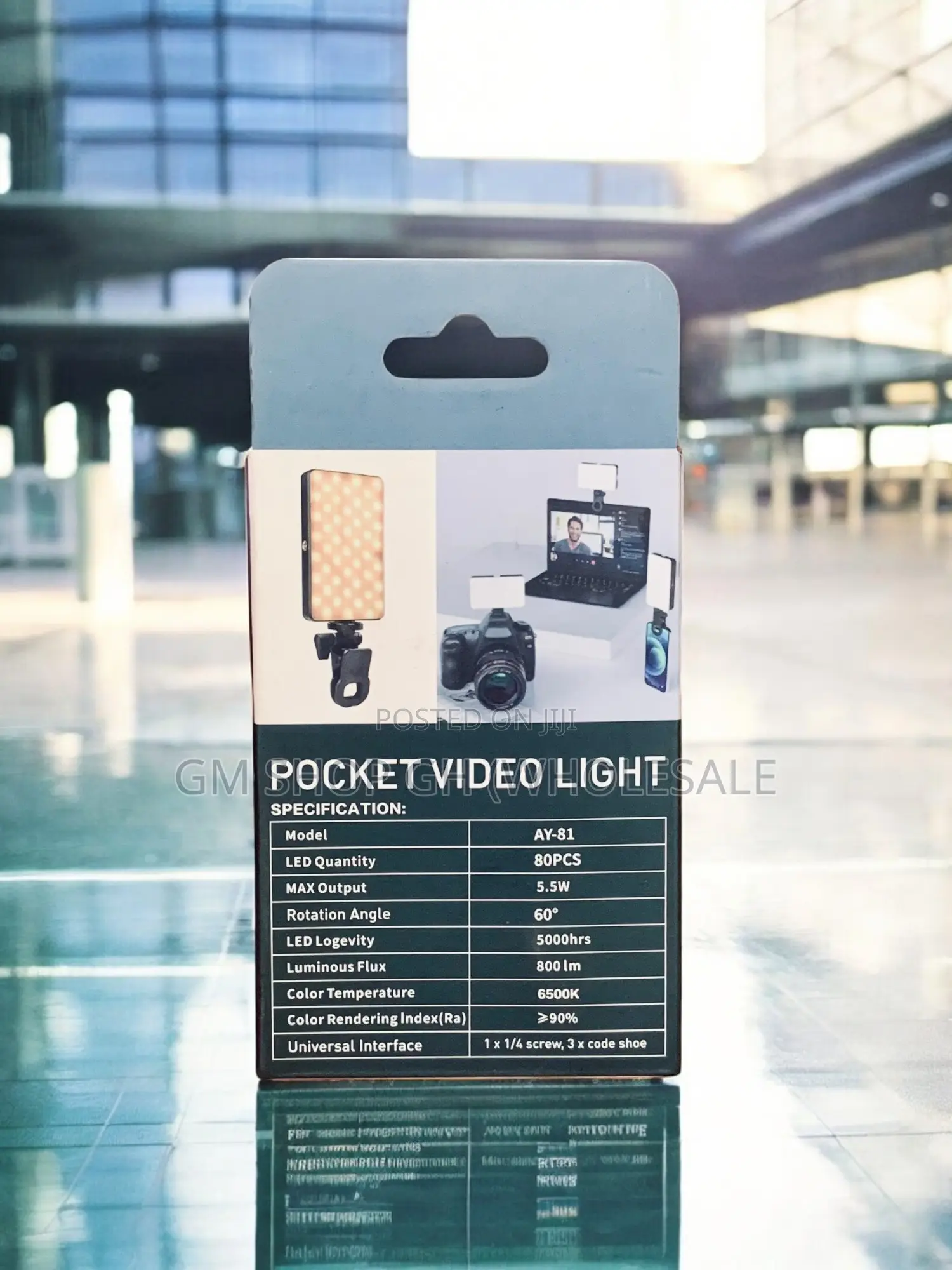 80 LED Light for Phone, Camera, Laptop, iPad