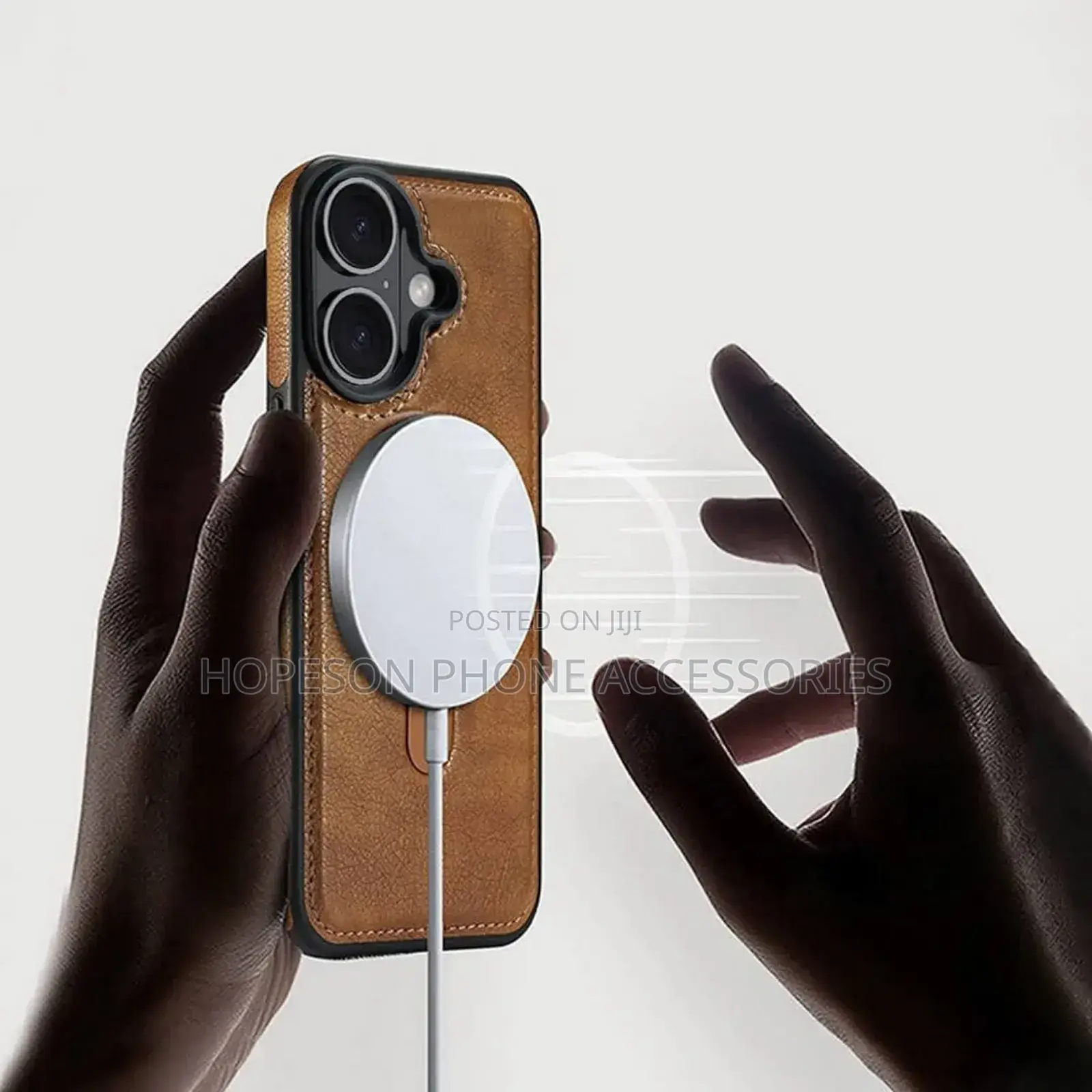 iPhone Wireless Charging And Magsafe Leather Cases