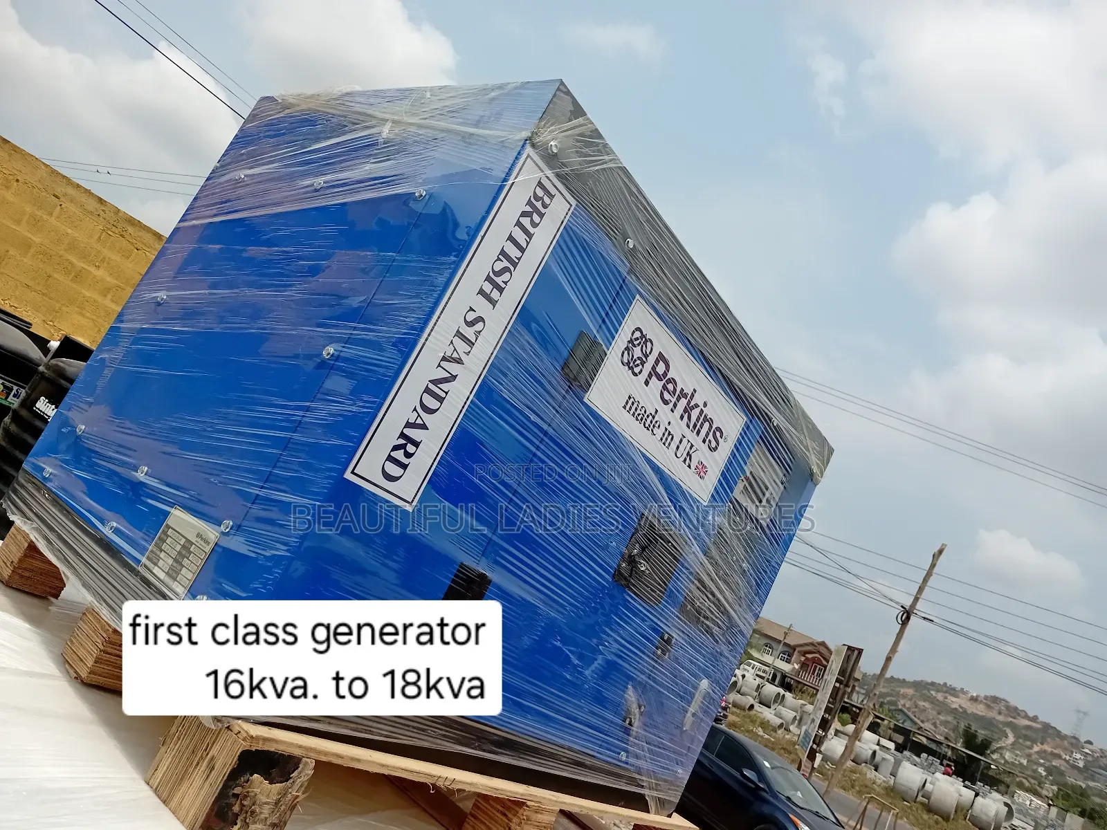 First Class Generator 18kva Perkins UK Made