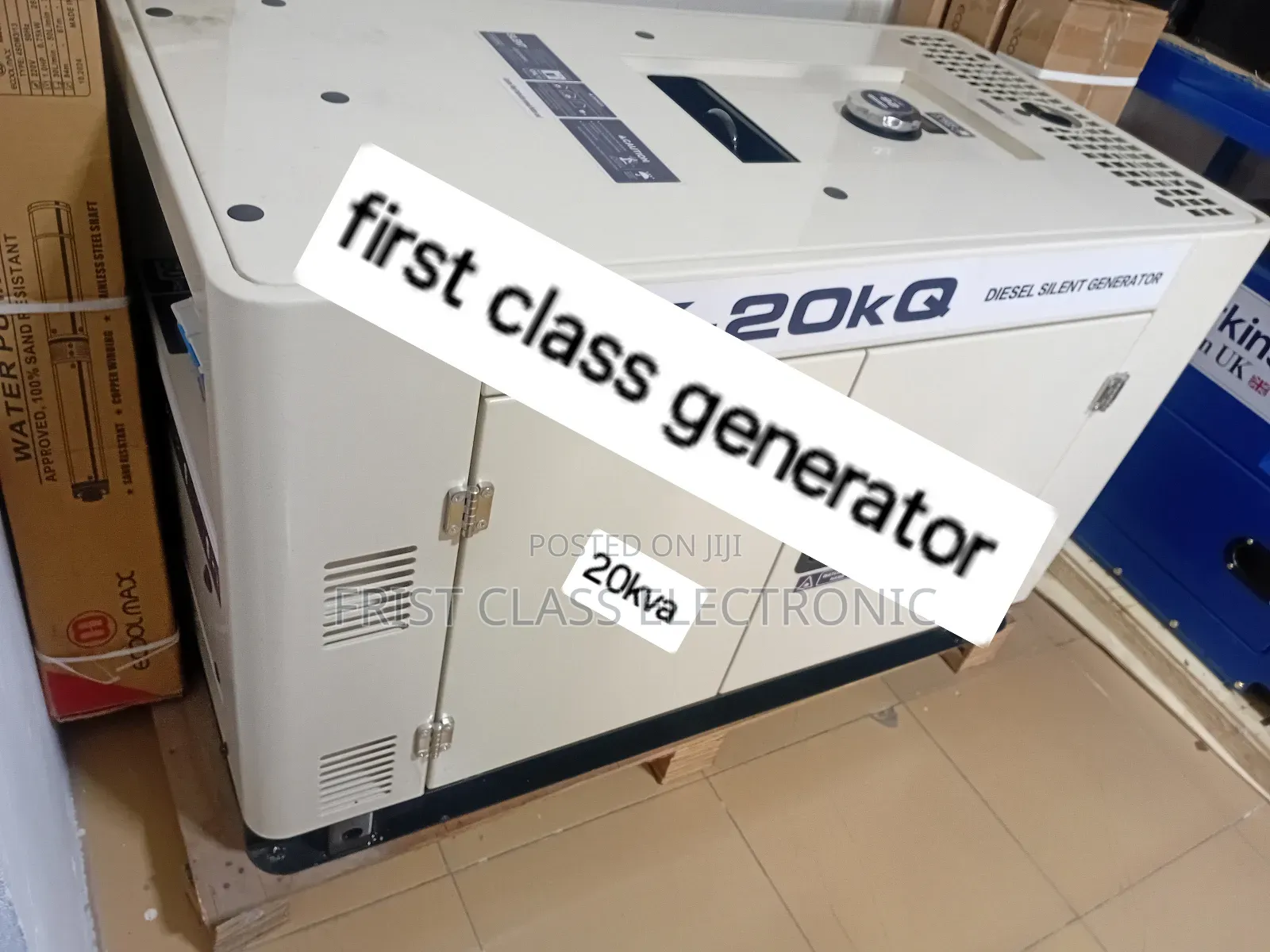 20kva Uk Made Diesel Genset With 100% Copper Engine