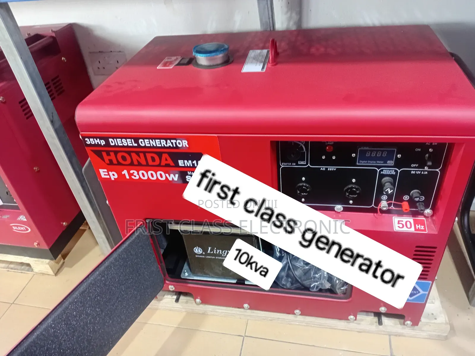 Commercial Grade 10kva-13000watts Diesel Generator