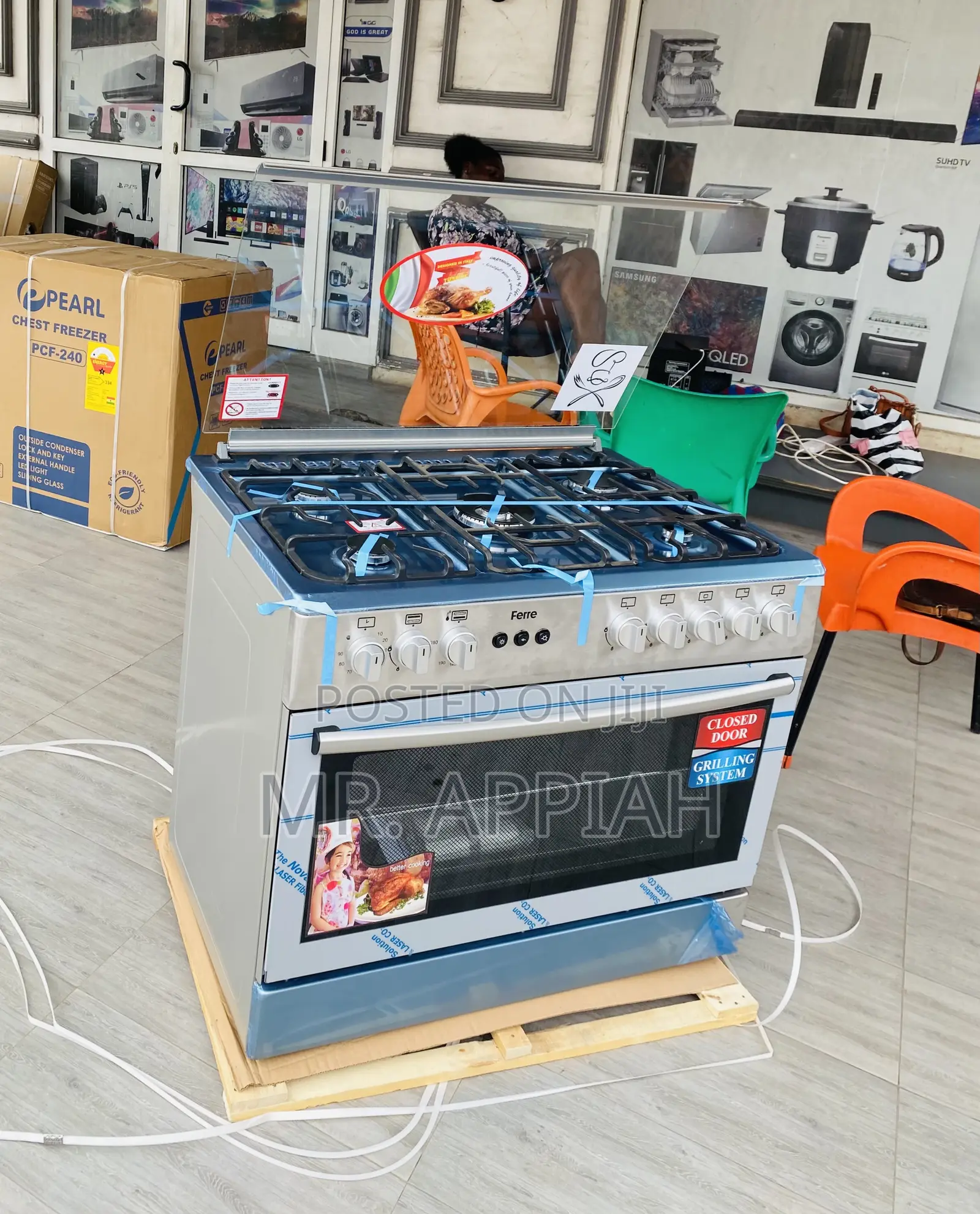 Choose Affordable Ferre 60x90 5 Gas Burner With Grill.