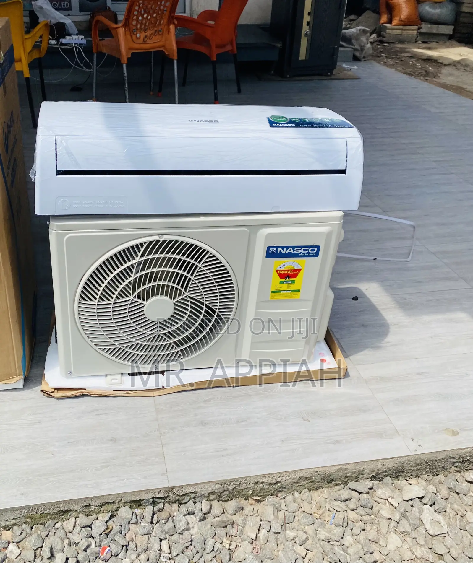Sleek Nasco 1.5hp Non Inverter Air Conditioner(R410)