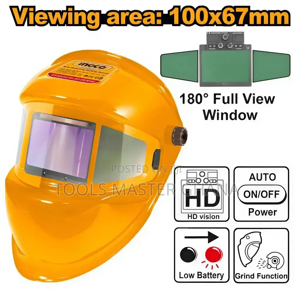 Auto-darkening Welding Helmet # Ahm006